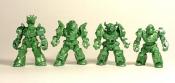 Африка отряд ЗвеРоботов, 4 коллекционные фигурки, цвет зелёный, Технолог