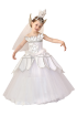 Карнавальный костюм "Принцесса-Лебедь", 104-128 см, 4-7 лет, р. 30, 32, 34