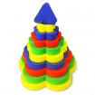 Мягкие 3D пазлы-Пирамида Цветок