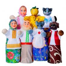 Кукольный театр "РЕПКА" (премиум упаковка, 7 персонажей, книжка)