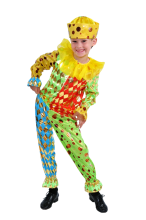 Карнавальный костюм "Клоун", 104-128 см, 4-7 лет, р. 30, 34