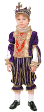 Карнавальный костюм "Король Австрийский", 92-122 см, 2-7 лет, р. 28, 30, 32