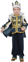 Карнавальный костюм "Король (с мантией)", 104-140 см, 4-10 лет, р. 30, 32, 34, 3