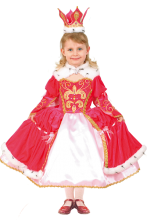 Карнавальный костюм "Королева – кокетка", 92-128 см, 2-7 лет, р. 28, 30, 34
