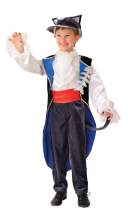 Карнавальный костюм "Кот Базилио", 104-128 см, 4-7 лет, р. 30, 32, 34