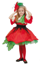 Карнавальный костюм “Красный мак”, 92-116 см, 2-5 лет, р. 28, 30