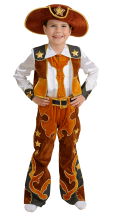 Карнавальный костюм "Шериф Вуди", 104-128 см, 4-7 лет