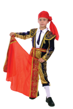 Карнавальный костюм "Тореадор (с вышивкой)", 1104-128 см, 4-7 лет, р. 30, 34
