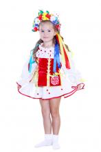 Карнавальный костюм "Украиночка №2", 104-128 см, 4-7 лет, р. 30, 34