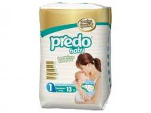 Подгузники Predo Baby 1 (Newborn) 2-5 кг, 13 шт