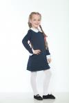 Платье школьное с кружевами, рост 122, 128, 134,146 см, Purpurino, Украина