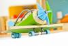 Деревянная игрушка Hape самолет из бамбука "E-Plane"