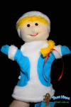 Кукла-рукавичка "Снегурочка"
